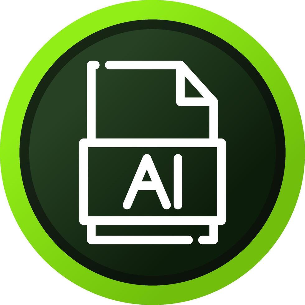 Ai File Creative Icon Design vector