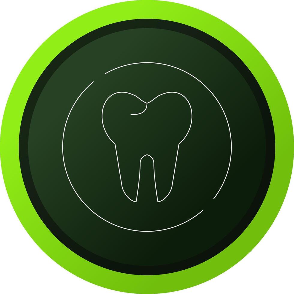 Toothache Creative Icon Design vector