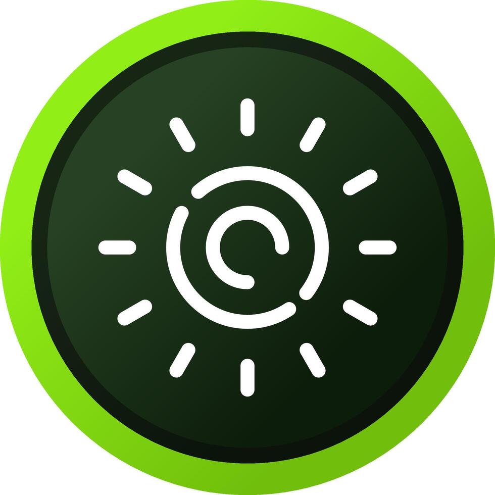 Sun Creative Icon Design vector