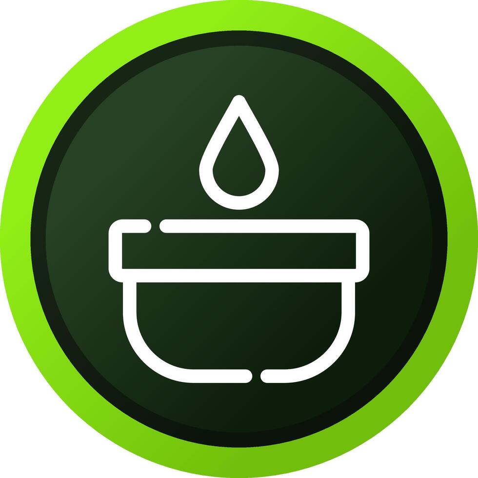 Aromatic Candle Creative Icon Design vector