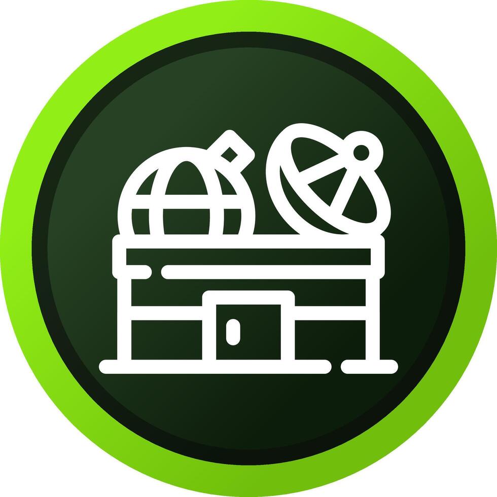 Observatory Creative Icon Design vector