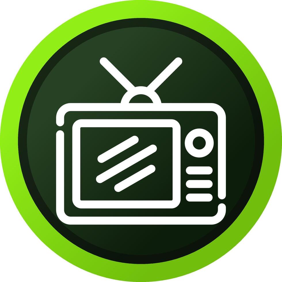 Tv Creative Icon Design vector