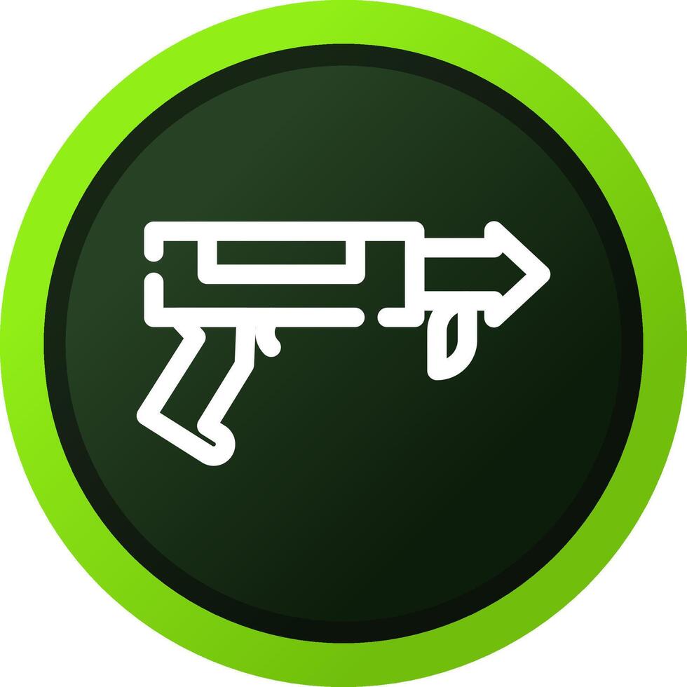 Speargun Creative Icon Design vector
