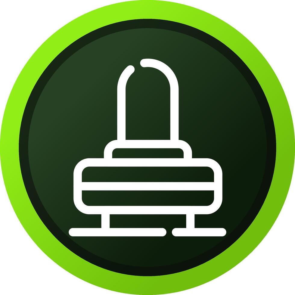 Rubber Stamp Creative Icon Design vector