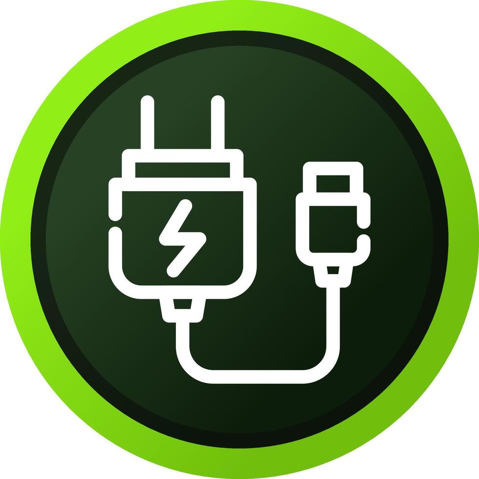 Charger Creative Icon Design vector