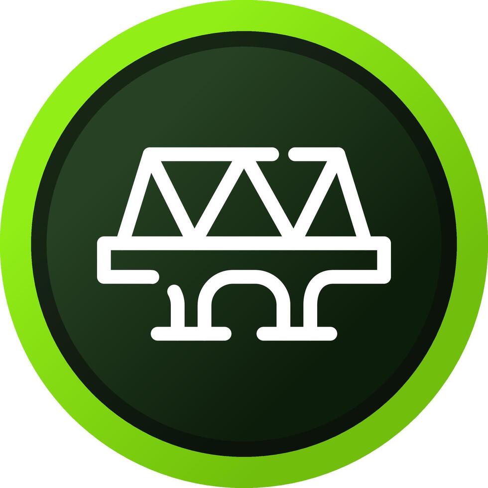 Bridge Creative Icon Design vector