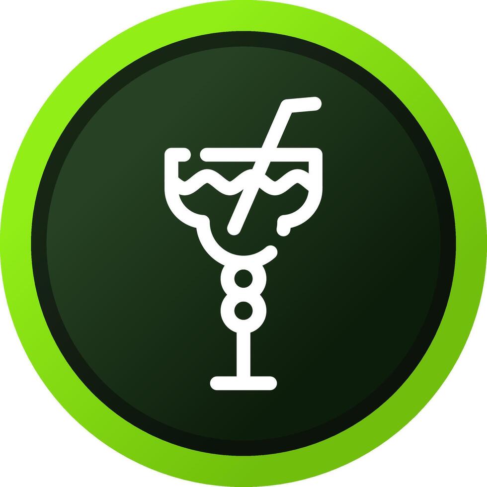 Cocktail Creative Icon Design vector