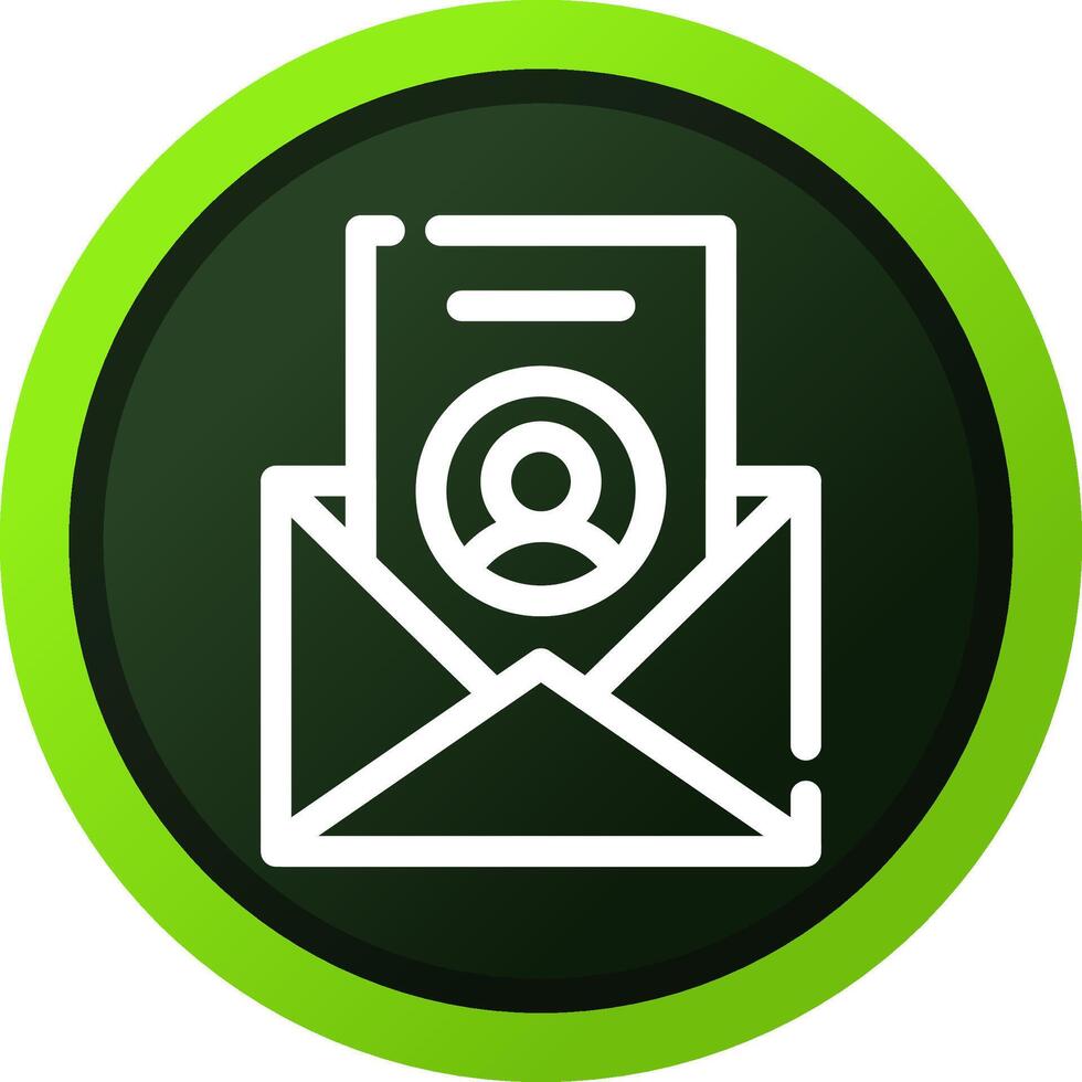 glyph Gradient Box Design vector