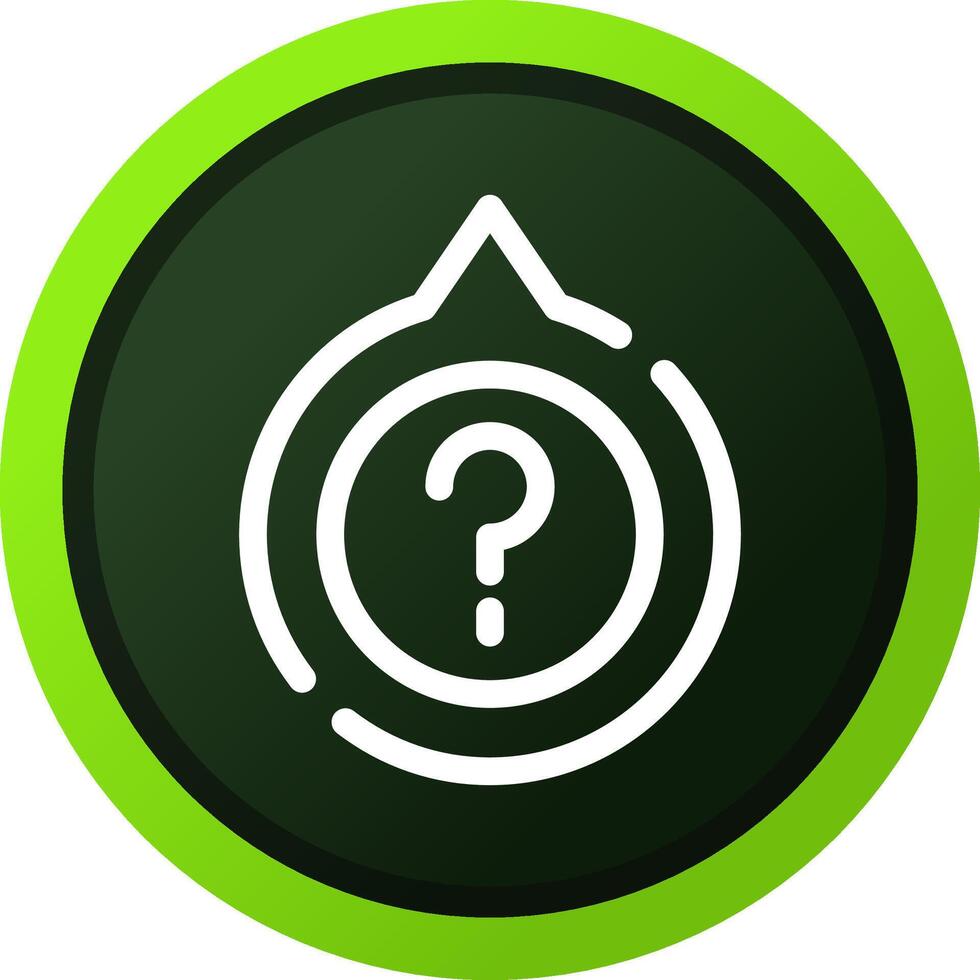 Question Creative Icon Design vector