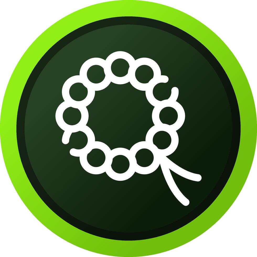 Rosary Creative Icon Design vector