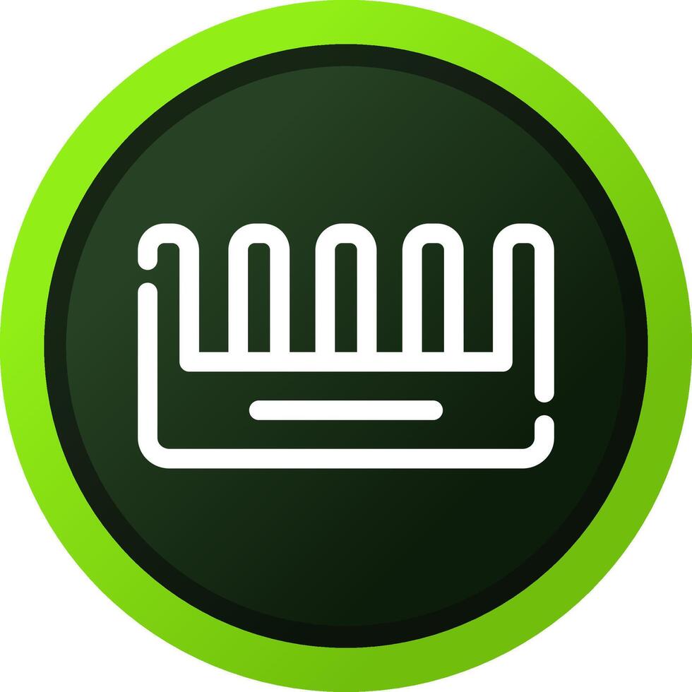 Comb Creative Icon Design vector