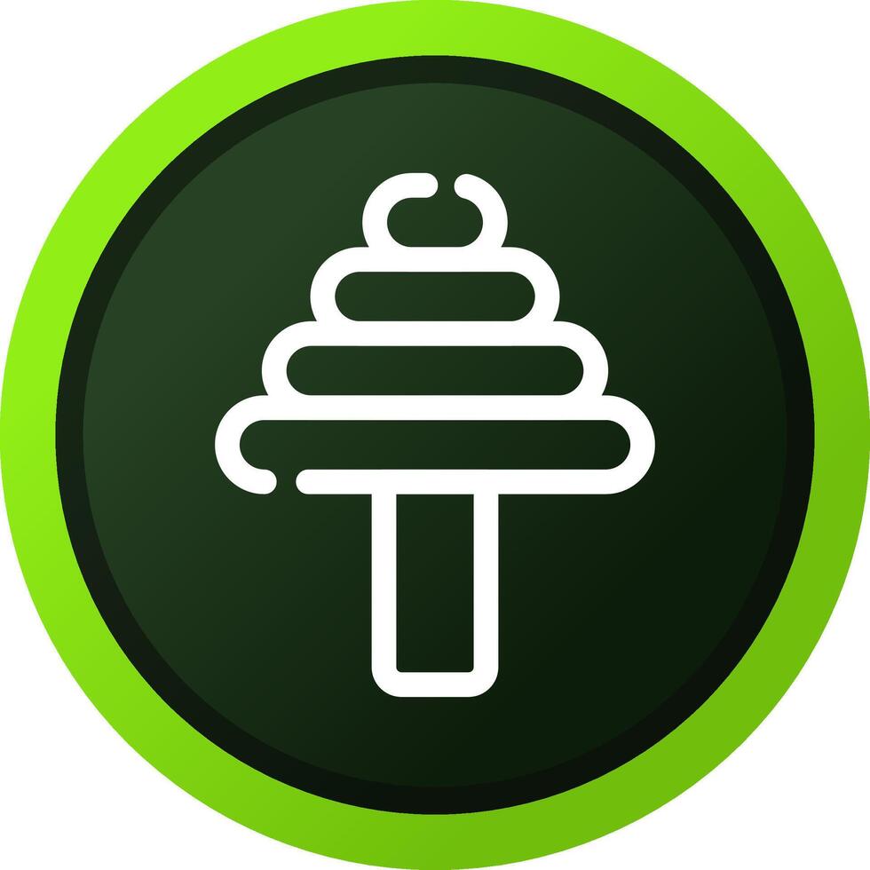 Edge Step Drill Creative Icon Design vector