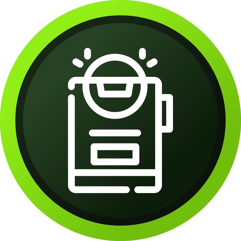 Light Creative Icon Design vector