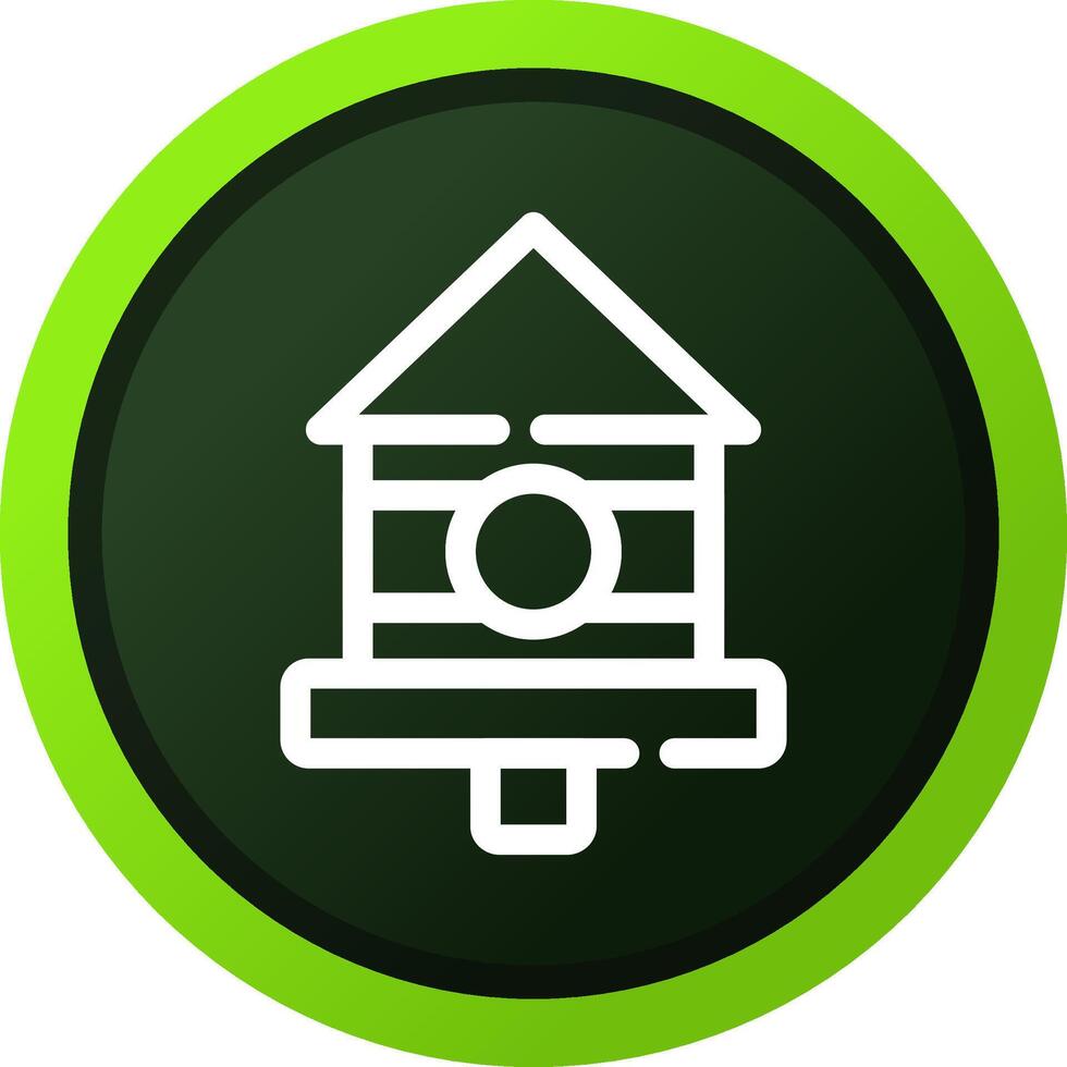 Birdhouse Creative Icon Design vector