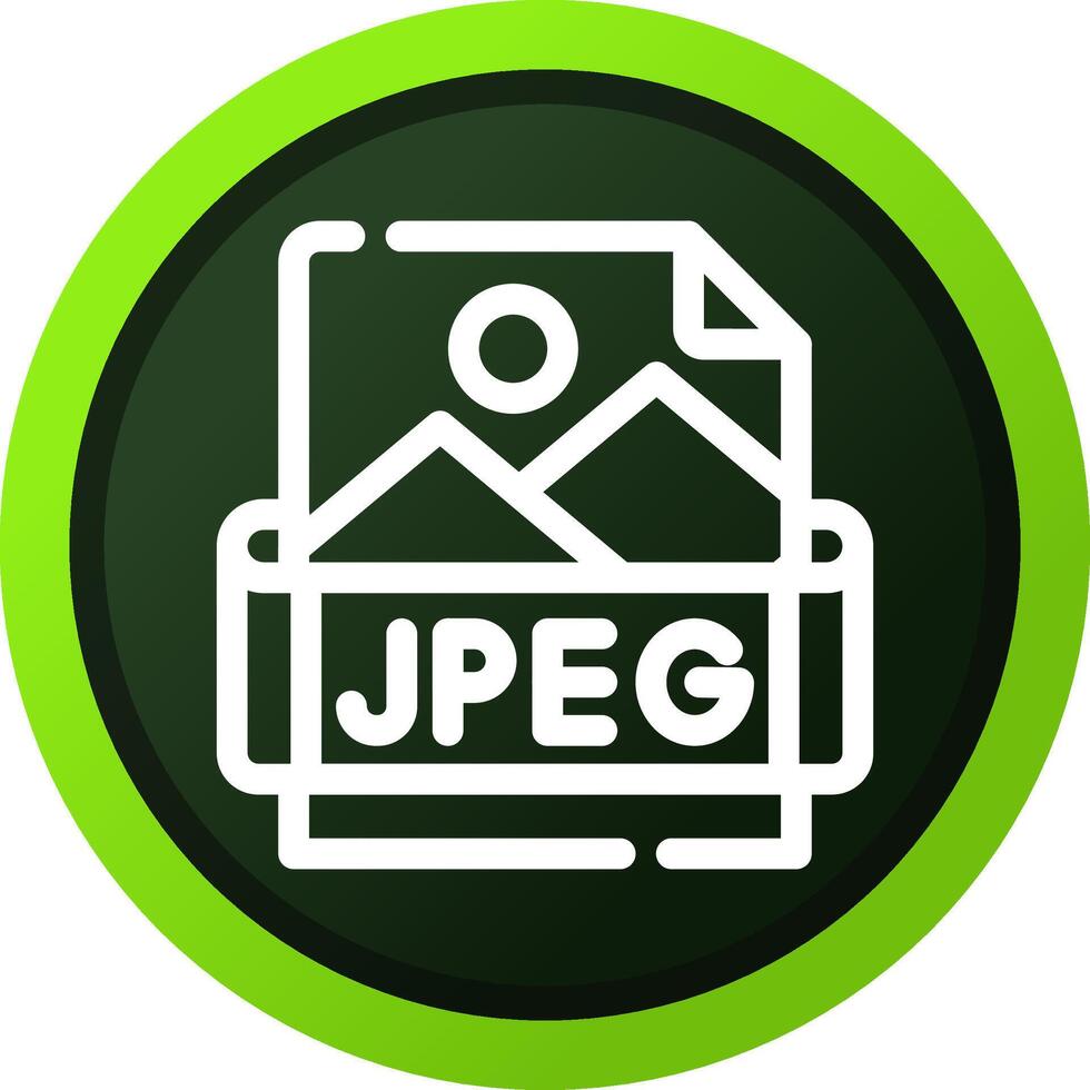 Jpeg Creative Icon Design vector