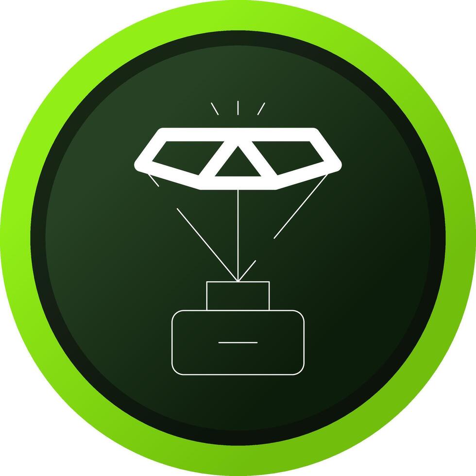 glyph Gradient Box Design vector