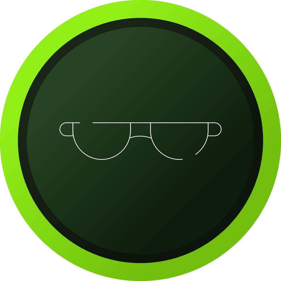 diseño de icono creativo de gafas vector