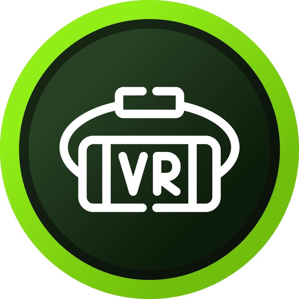 VR Glasses Creative Icon Design vector