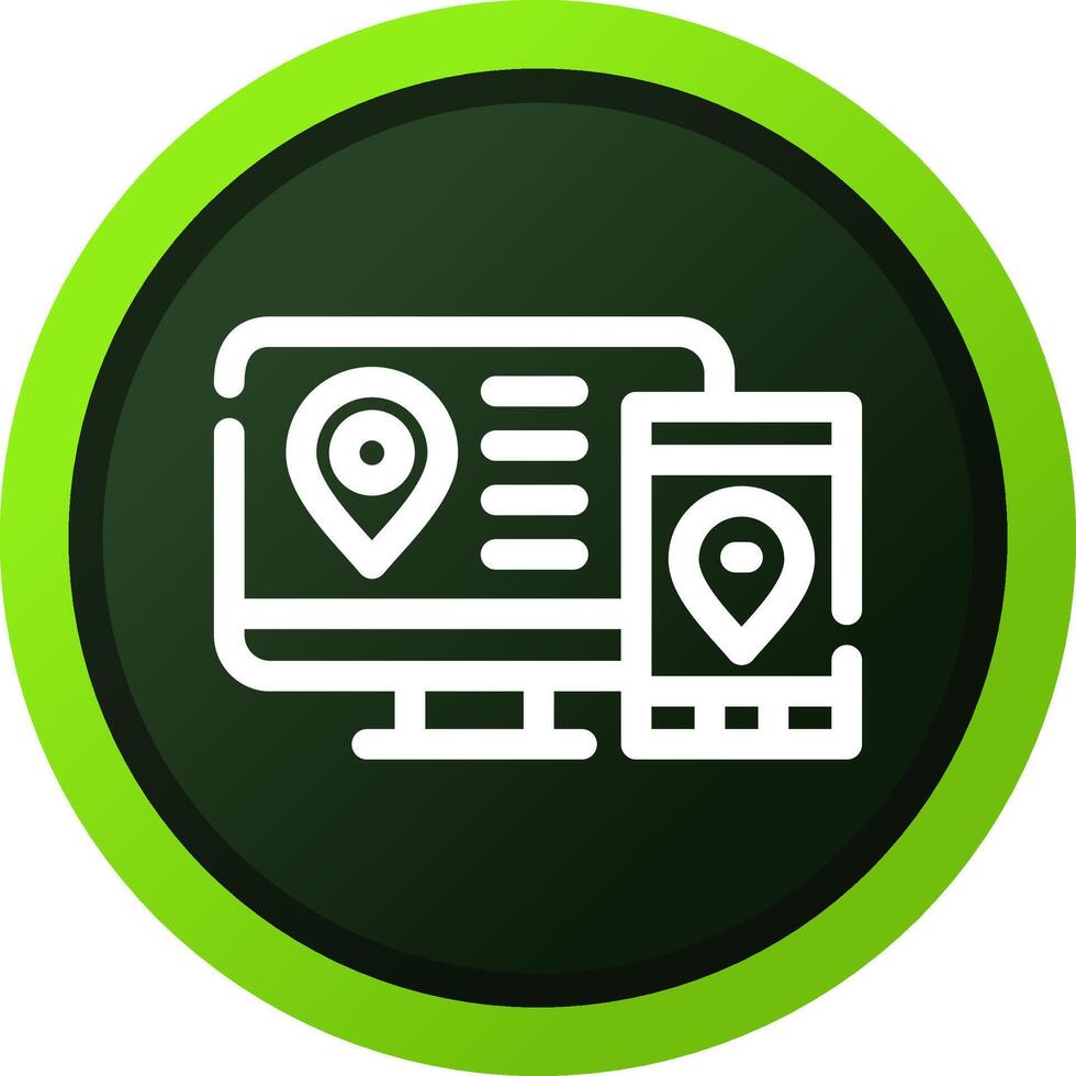 Multi Screen Marketing Creative Icon Design vector