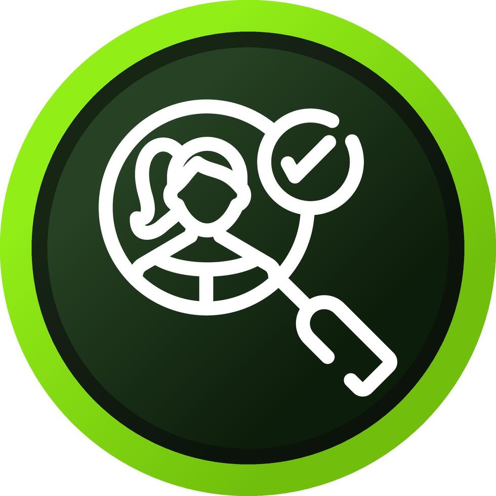 Customer Discovery Creative Icon Design vector
