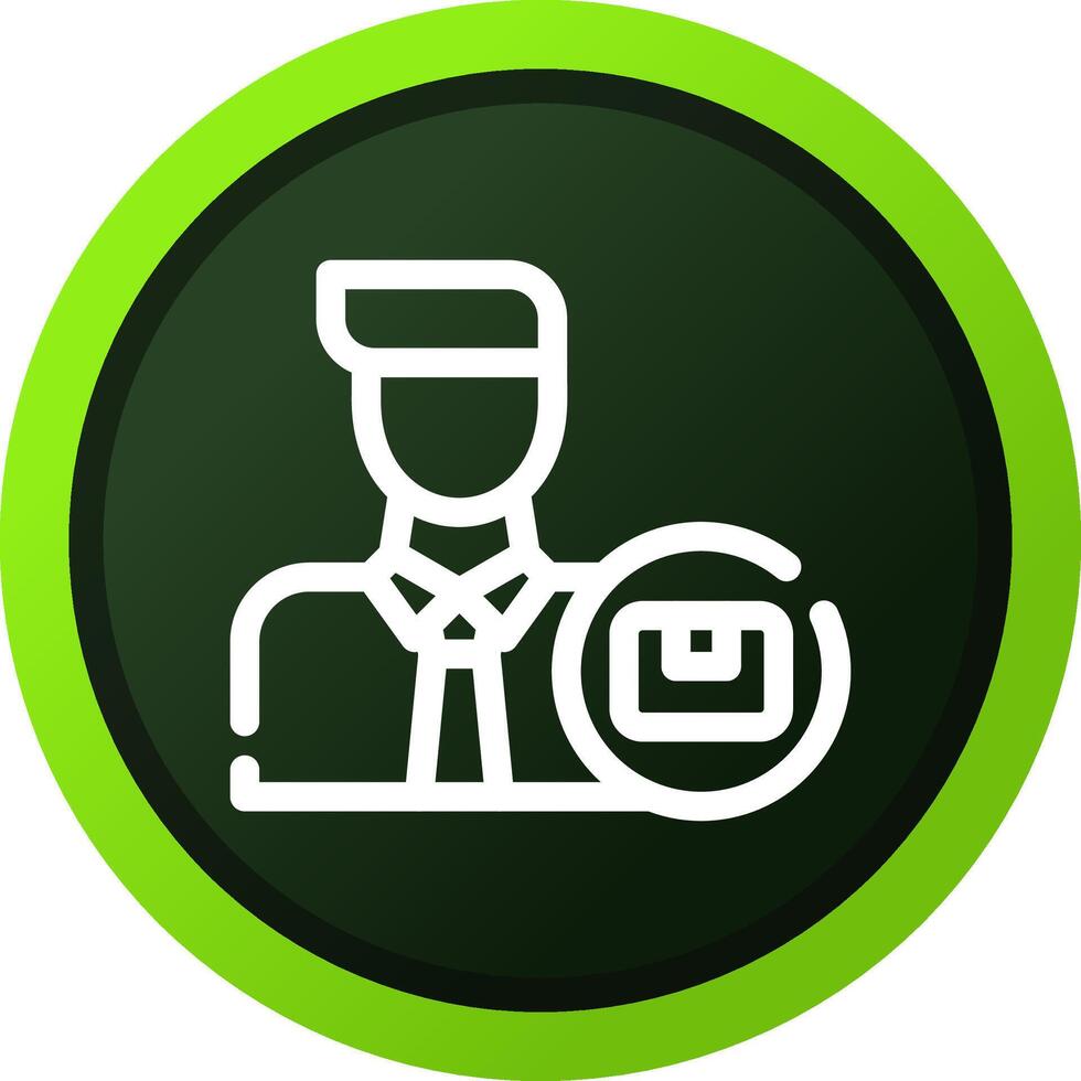 Brand Manager Creative Icon Design vector