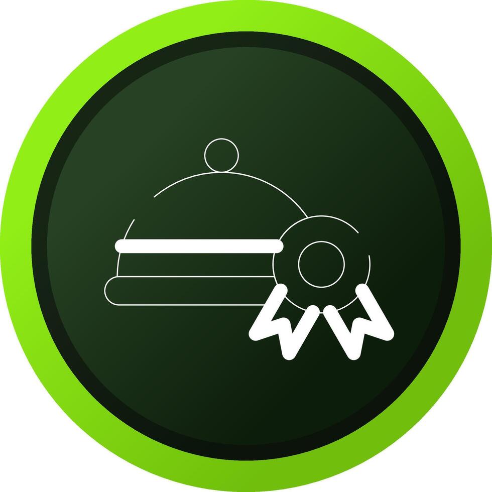 Food Quality Creative Icon Design vector