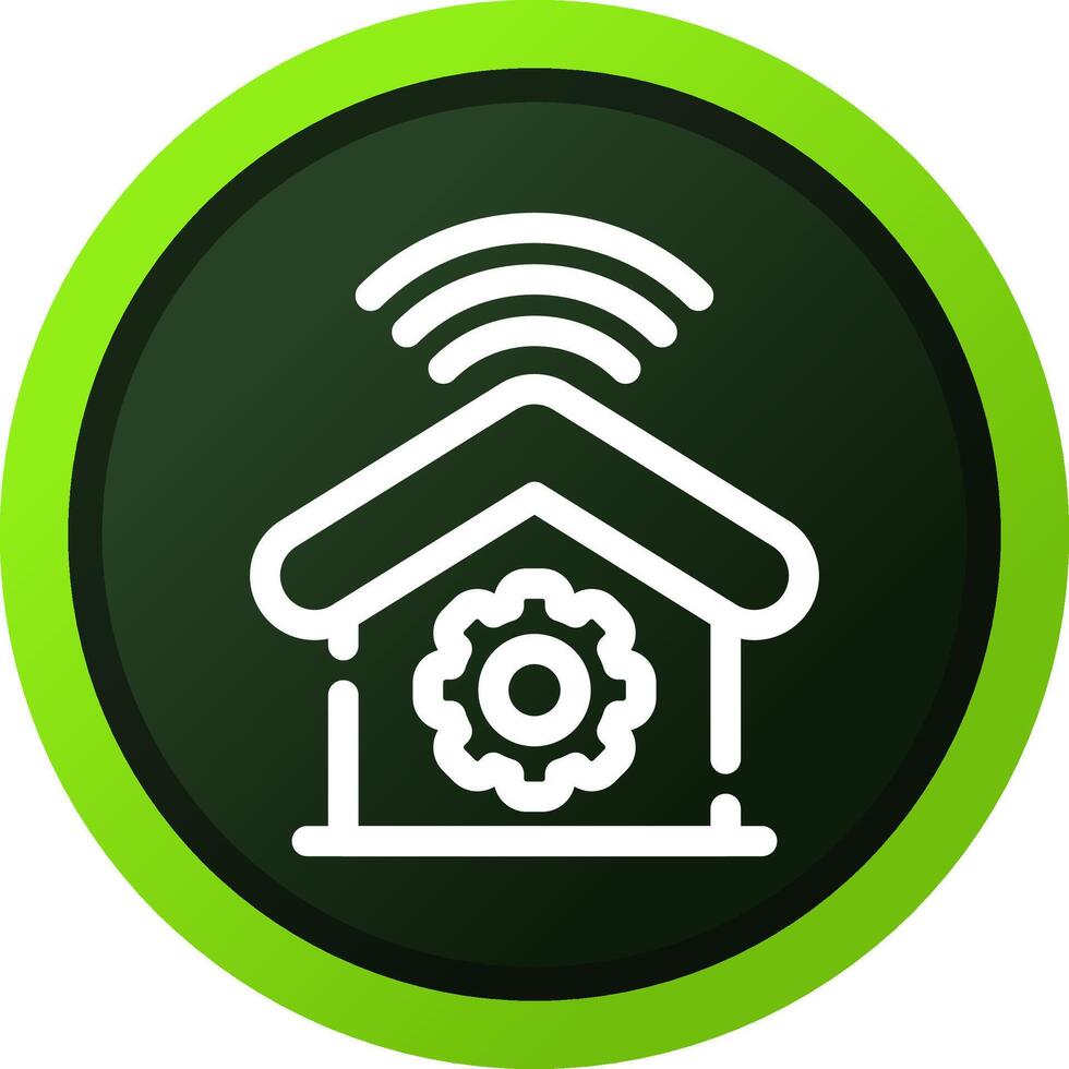 Home Automation Creative Icon Design vector