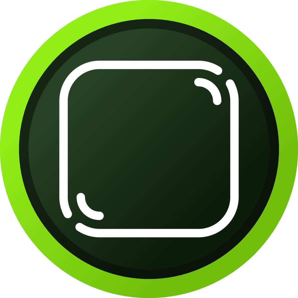 glyph Gradient Box Design vector