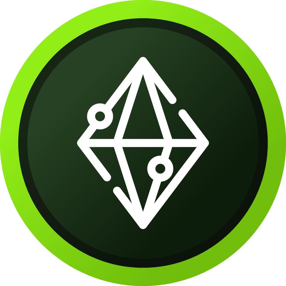 Gem Creative Icon Design vector