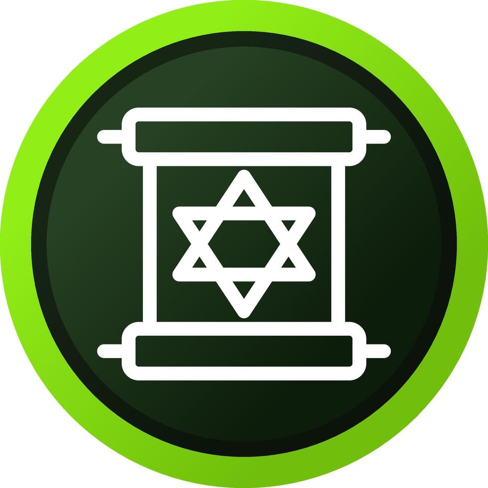 Scroll torah Creative Icon Design vector