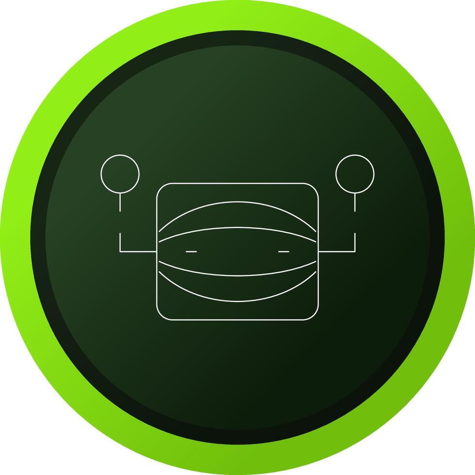 Virtual Assistant Creative Icon Design vector