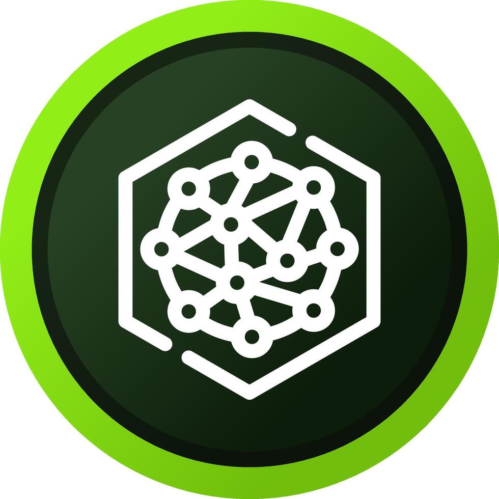 Nanotechnology Creative Icon Design vector