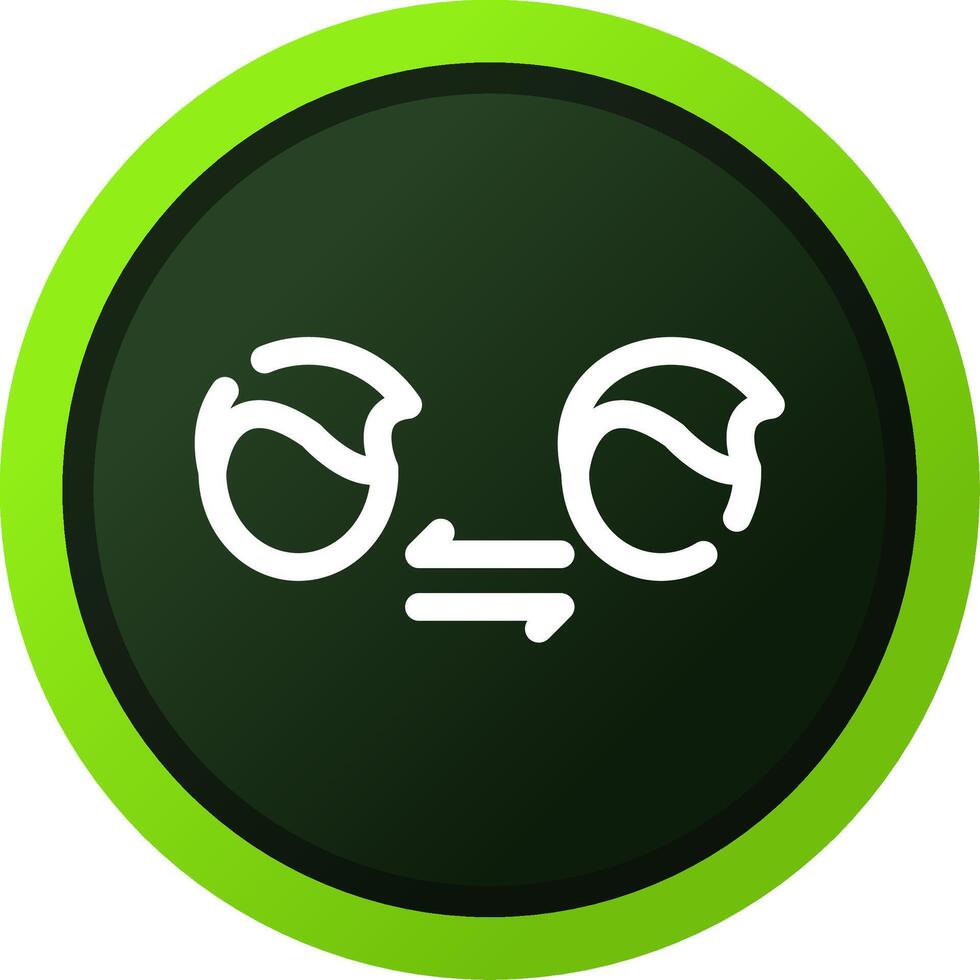 Face to Face Contact Creative Icon Design vector