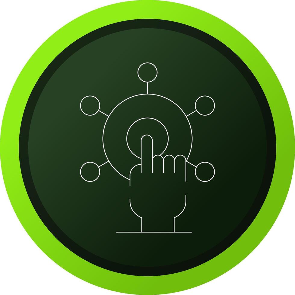 Interactivity Creative Icon Design vector