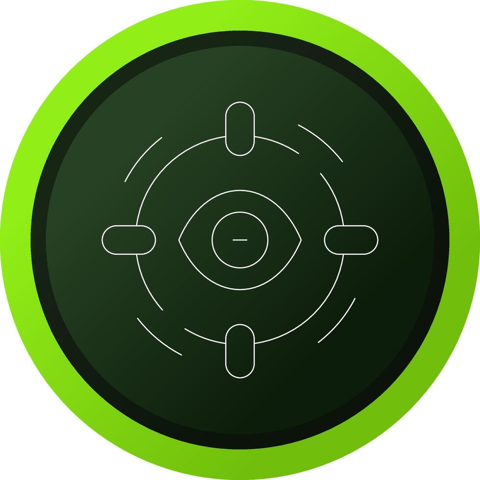 Focusing Creative Icon Design vector