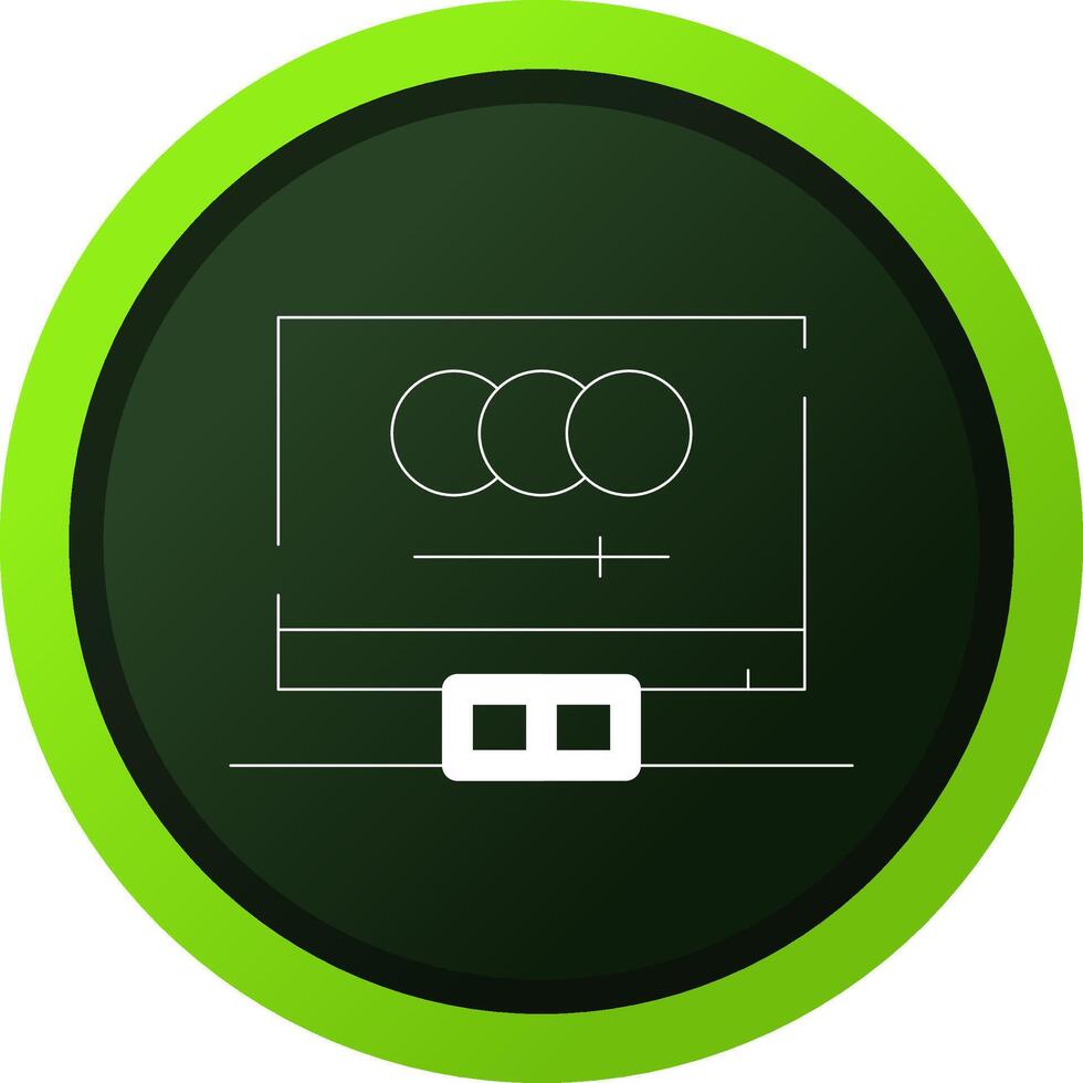 Digital Animation Creative Icon Design vector