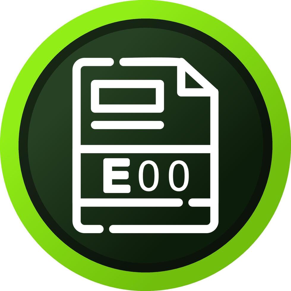 E00 Creative Icon Design vector