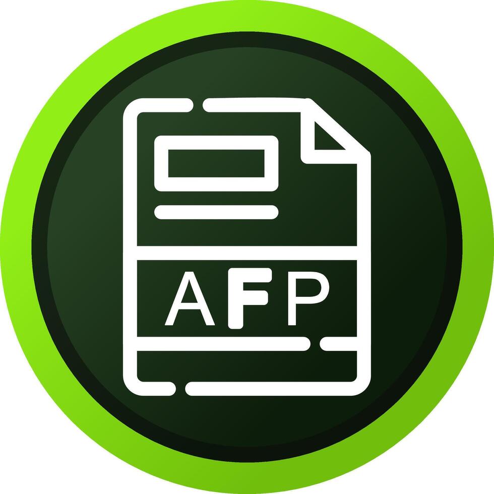 AFP Creative Icon Design vector