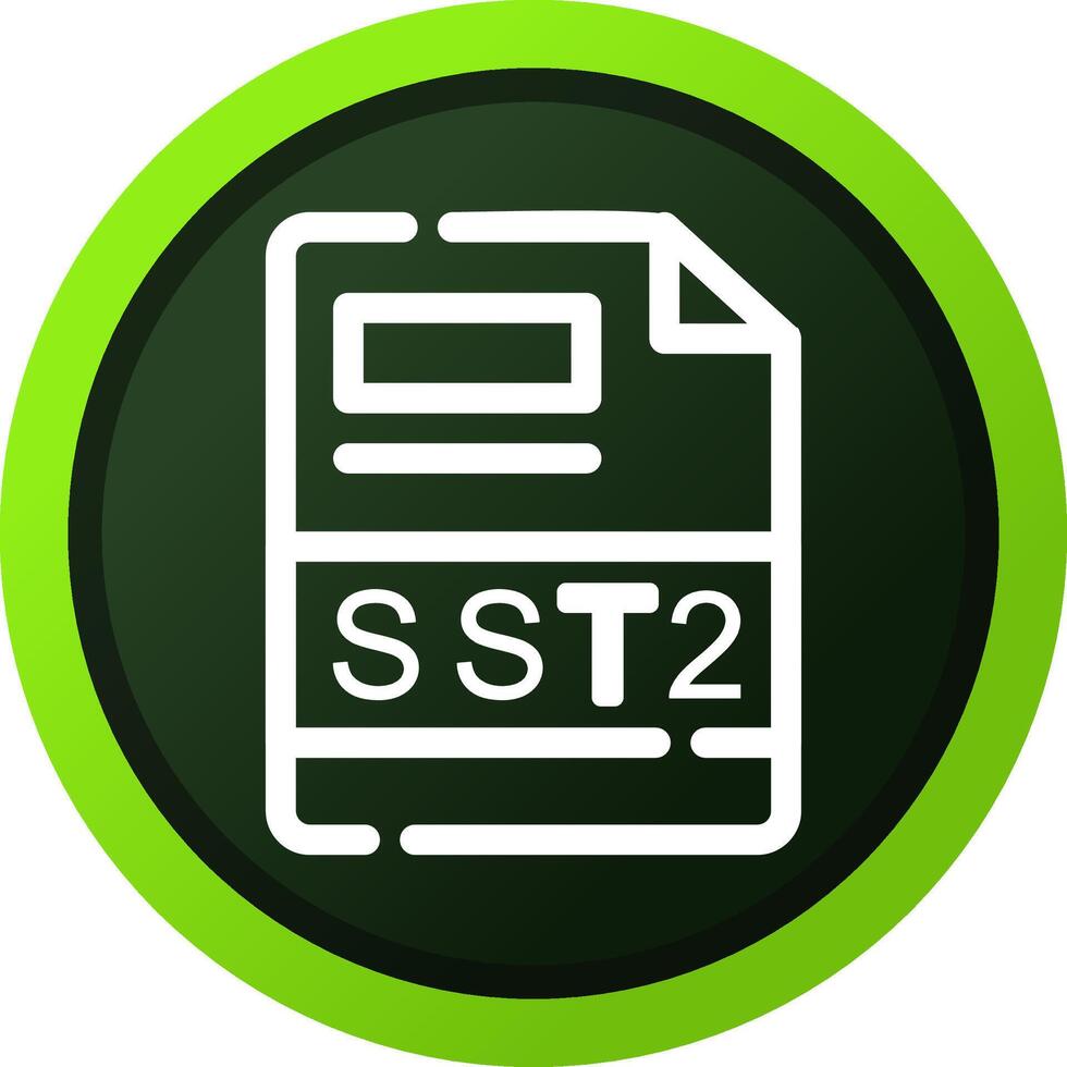 SST2 Creative Icon Design vector