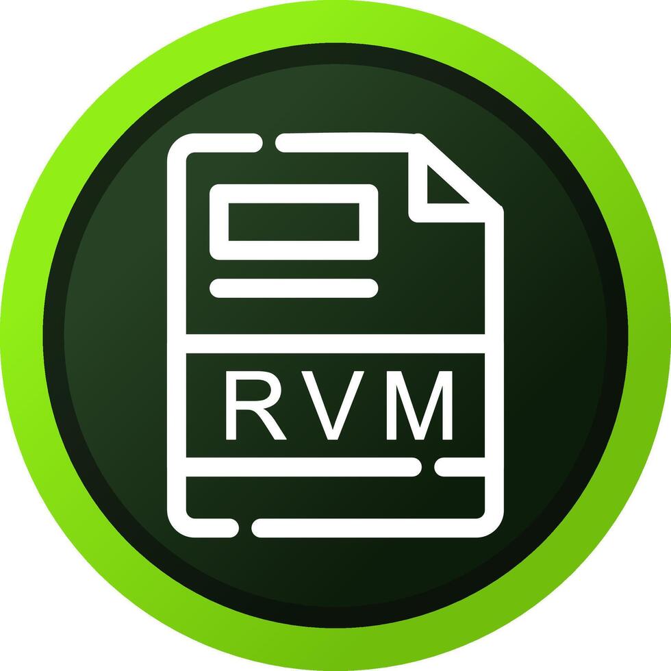 RVM Creative Icon Design vector