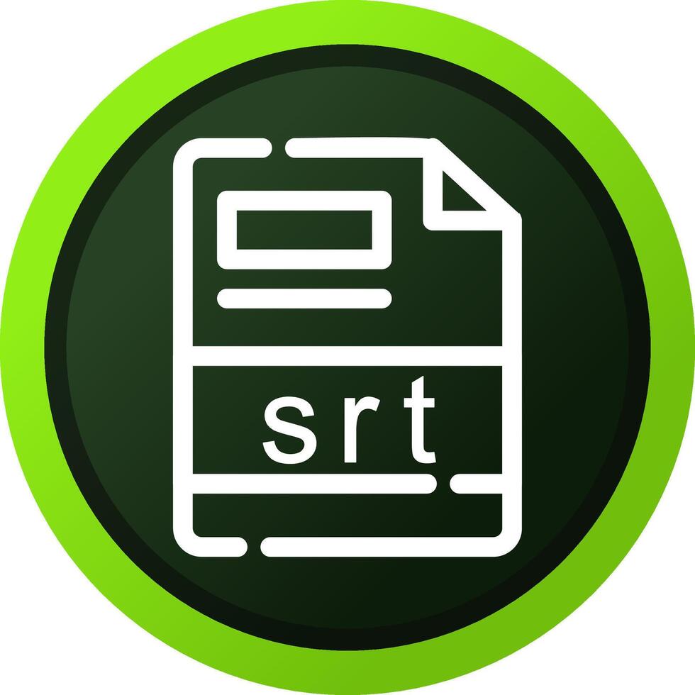 srt Creative Icon Design vector