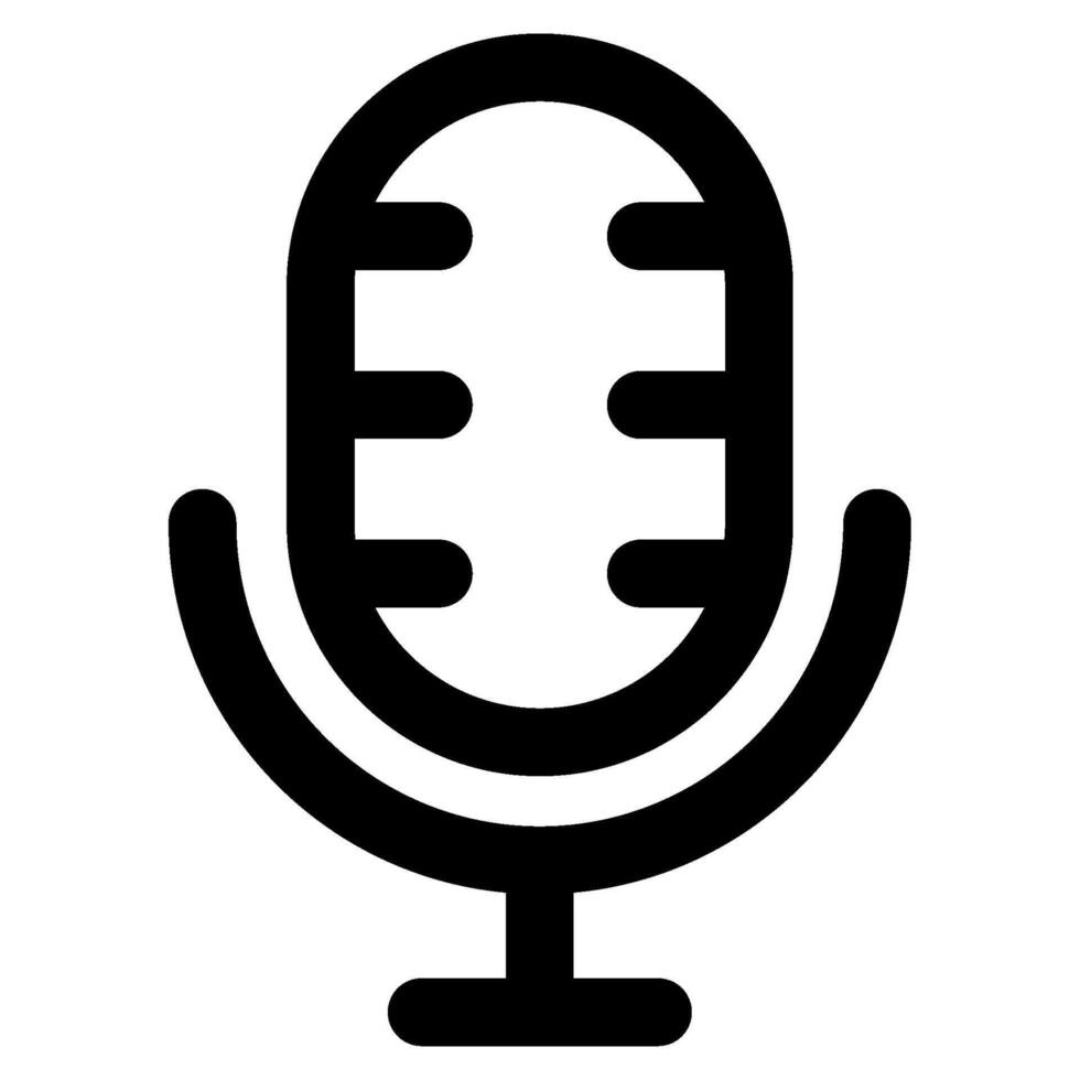 Podcast Icon for web, app, uiux, infographic, etc vector