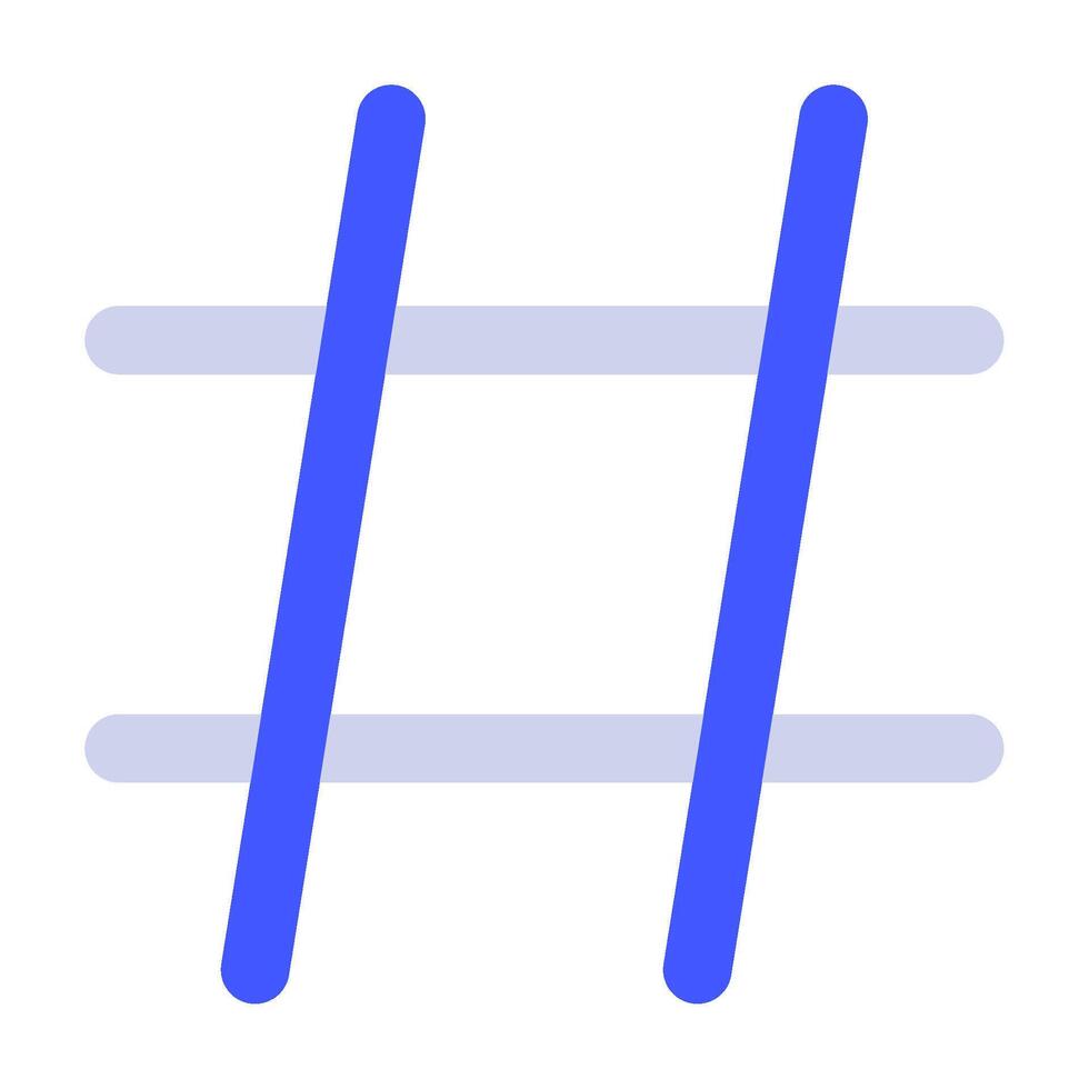 Hashtag Icon for web, app, uiux, infographic, etc vector