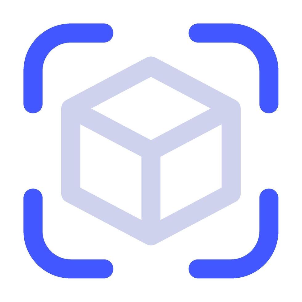 Augmented Reality Icon for web, app, uiux, infographic, etc vector
