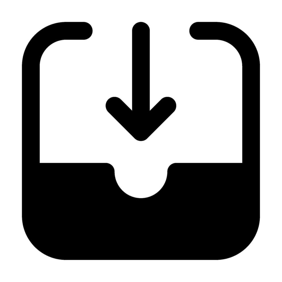 Inbox Icon for web, app, uiux, infographic, etc vector