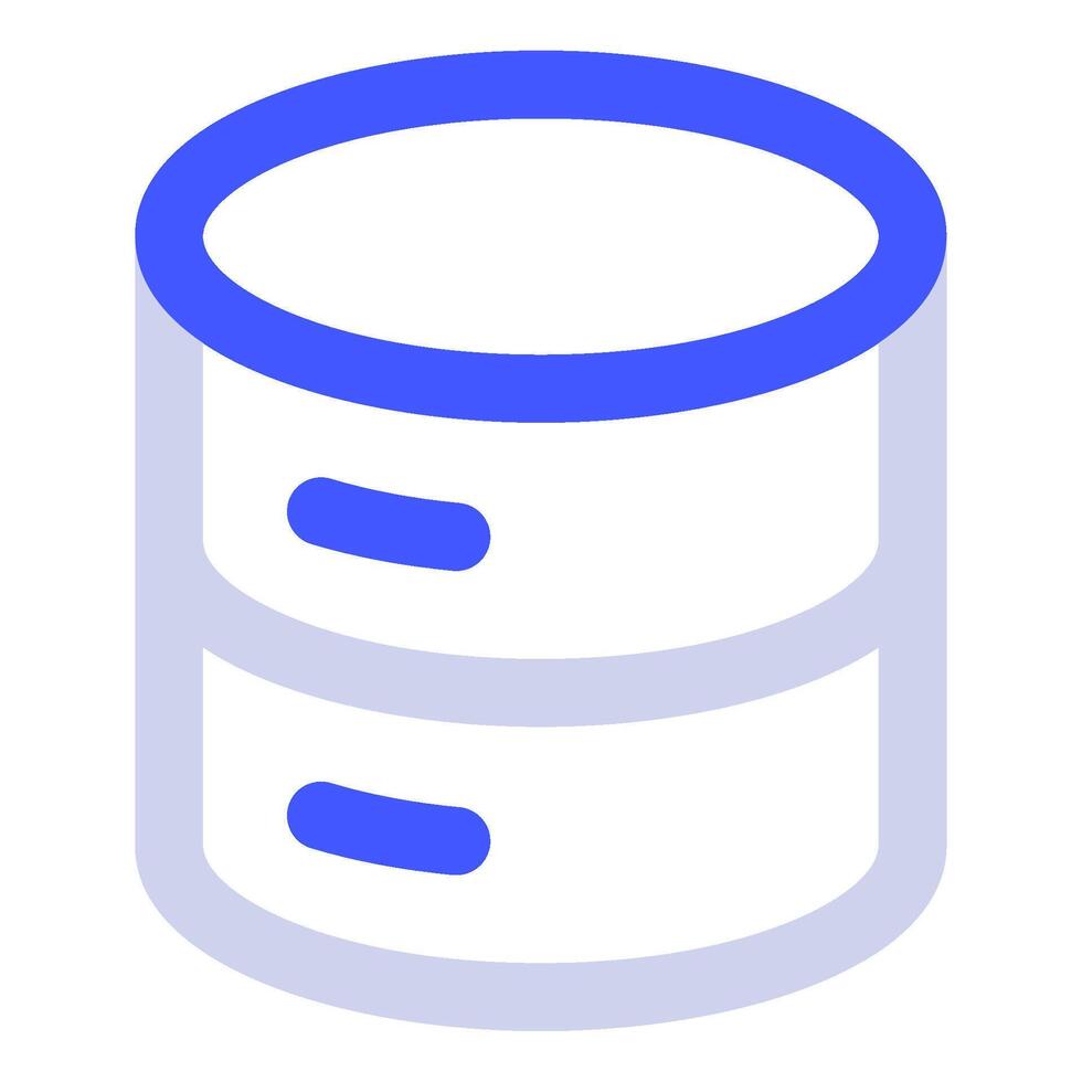 Database Icon for web, app, uiux, infographic, etc vector