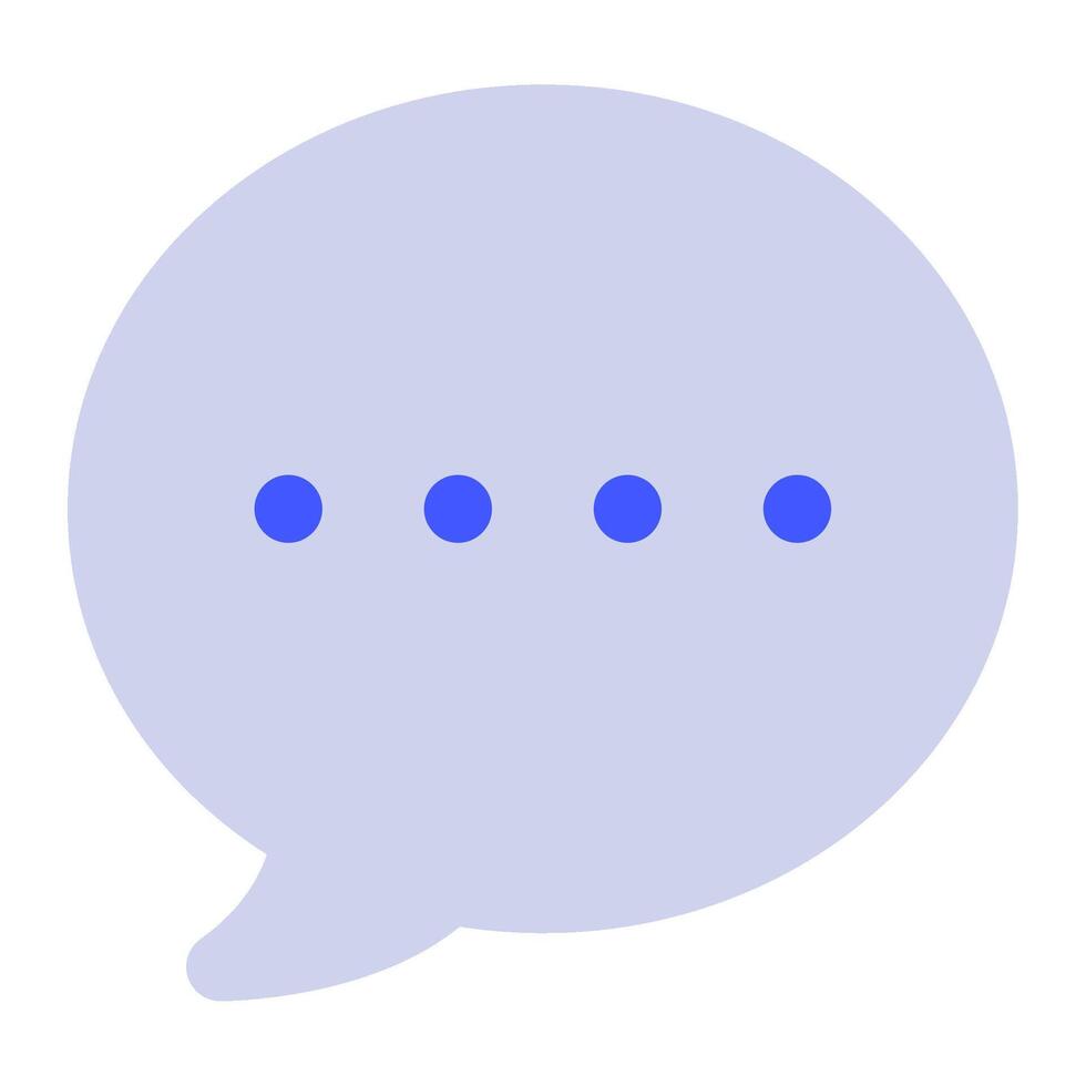 Chat Bubble Icon for web, app, uiux, infographic, etc vector