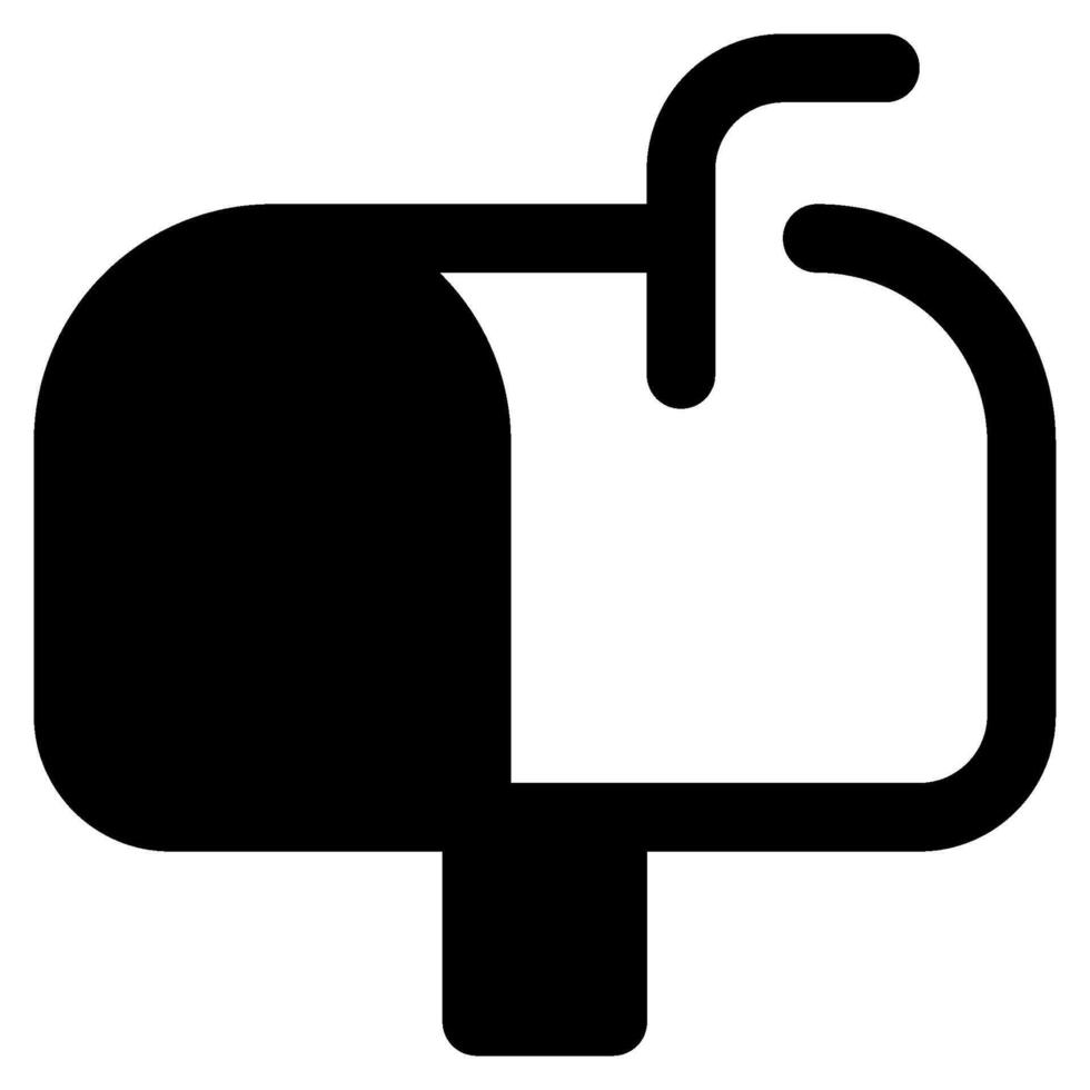 Mailbox Icon for web, app, uiux, infographic, etc vector