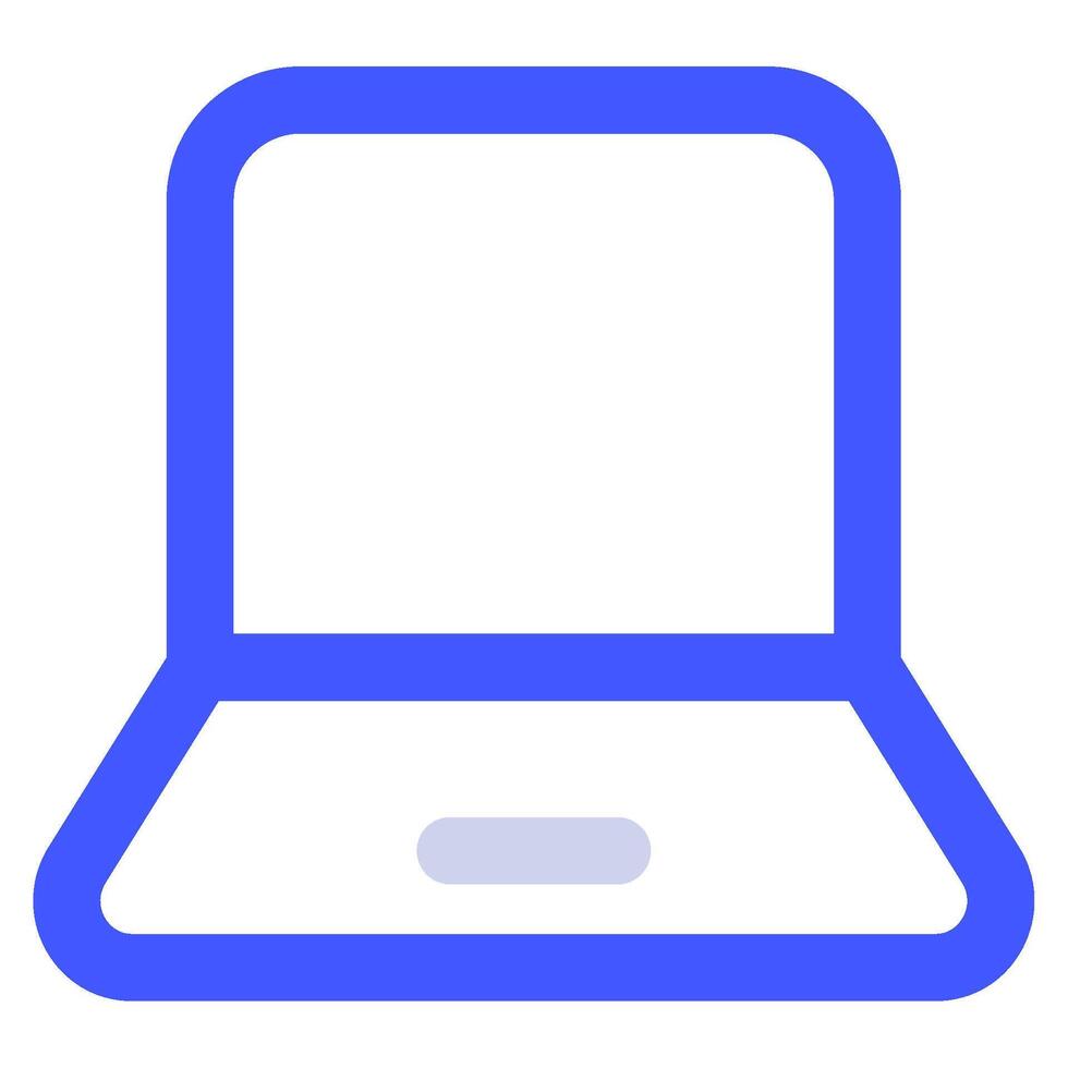 Laptop Icon for web, app, uiux, infographic, etc vector