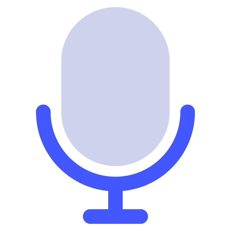 Microphone Icon for web, app, uiux, infographic, etc vector